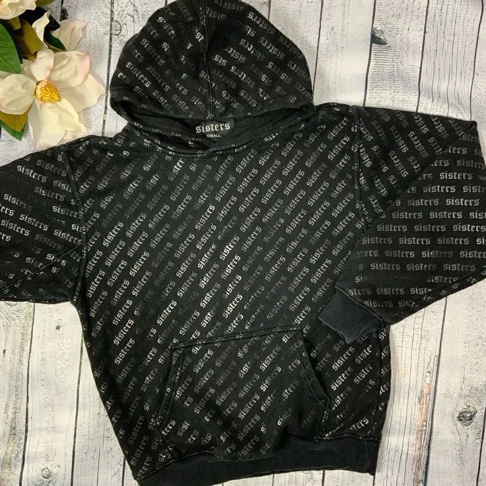 JAMES CHARLES SISTERS black hoodie